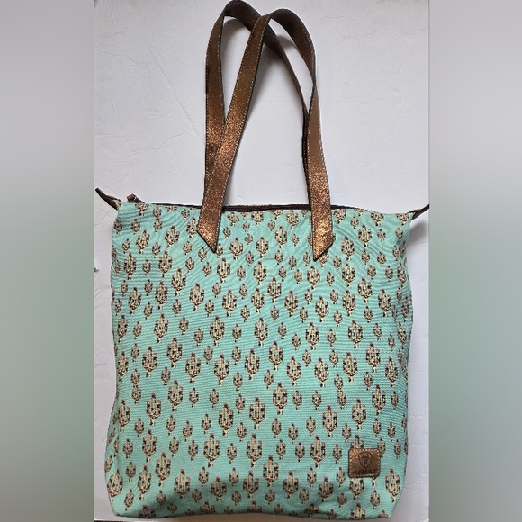 Ariat Handbags - Ariat Turquoise Cactus Tote